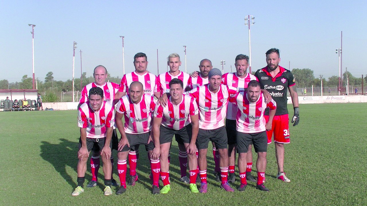 cañuelas senior camiseta rayada